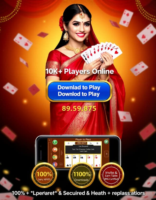 Teen Patti Hands Banner